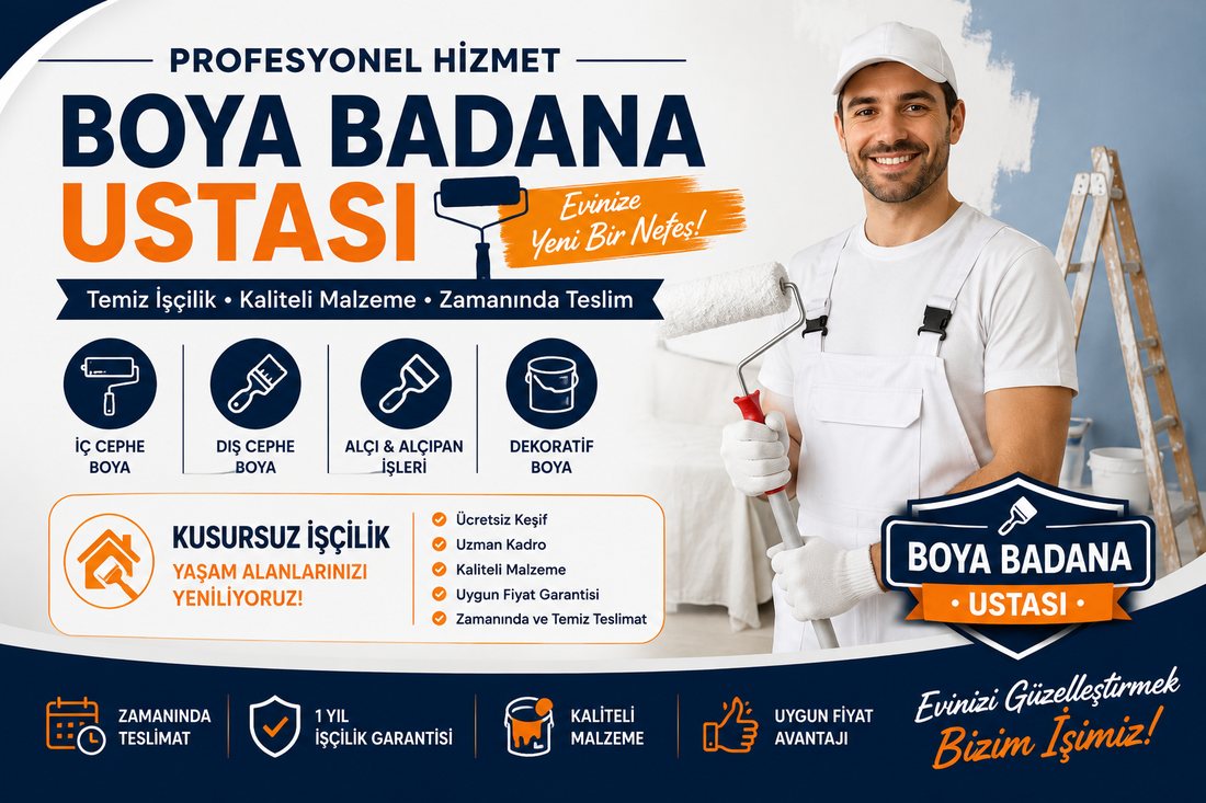 Selçuk boya badana ustası – profesyonel boyacı
